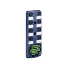 ABE9C1281M - IP67 passive splitter box - with 8 channels M12 connector - Led, Schneider Electric