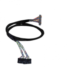 ABFTP26MP100 - connection cable - Twido discrete I/O to Telefast - 2 x HE10 - 1 m, Schneider Electric