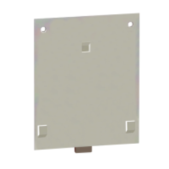 ABL6AM01 - plate for mounting on Omega DIN rail - for voltage transformer, Schneider Electric