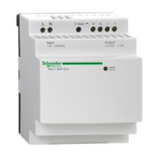 ABL7RM24025 - regulated SMPS with auto reset - 1 or 2-phase - 100...240 V AC - 24 V - 2.5 A, Schneider Electric