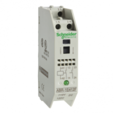 ABR1E411F - input interface module - 17.5 mm - electromechanical - 115..127 V AC - 2 NO, Schneider Electric