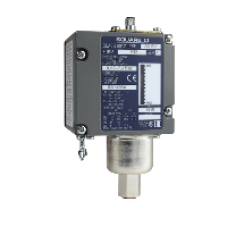 ACW1M129012 - pressure switch ACW 7.6 bar - adjustable scale 2 thresholds - 1CO, Schneider Electric