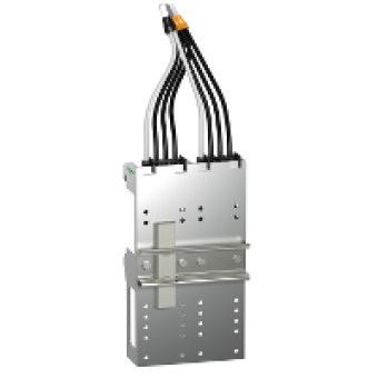 AK5PA5312 - component mounting plate AK5 - 3P + Nc, Schneider Electric