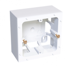 ALB44440 - Altira - surface installation box - 1 func 45x45 - depth 40mm - polar white, Schneider Electric