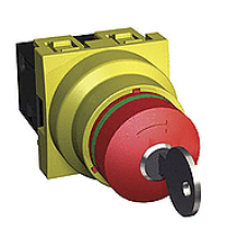 ALB45032 - Altira - emergency key pushbutton - 1-way - 10 A, Schneider Electric