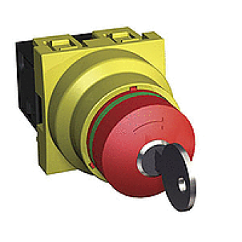 ALB45032 - Altira - emergency key pushbutton - 1-way - 10 A, Schneider Electric