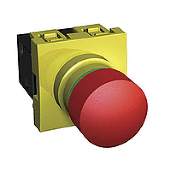 ALB45033 - Altira - emergency pushbutton - 1-way - 1/4 lap unlock - 10 A, Schneider Electric