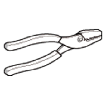 AT1PA4 - crimping tool for cable end - cable from 10 to 35 mm², Schneider Electric