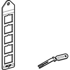 AT1PS1 - marker holder with 10 empty compartments, Schneider Electric