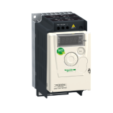 ATV12H037M3 - variable speed drive ATV12 - 0.37kW - 0.55hp - 200..240V - 3ph - with heat sink, Schneider Electric