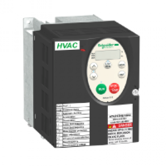 ATV212HU15N4 - variable speed drive ATV212 - 1.5kW - 2hp - 480V - 3ph - EMC - IP21, Schneider Electric