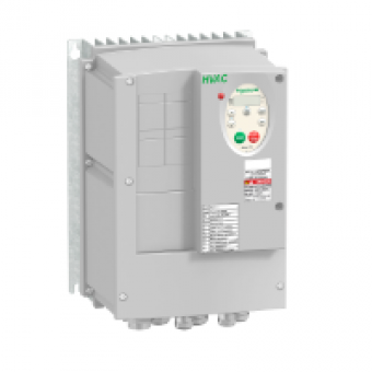 ATV212WU22N4C - variable speed drive ATV212 - 2.2kW - 3hp - 480V - 3ph - EMC class C1 - IP55, Schneider Electric