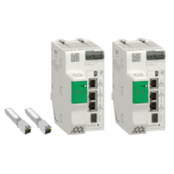 BMEH584040K - Kit made of: 2x BMEH584040 + 2x 490NAC0100, Schneider Electric
