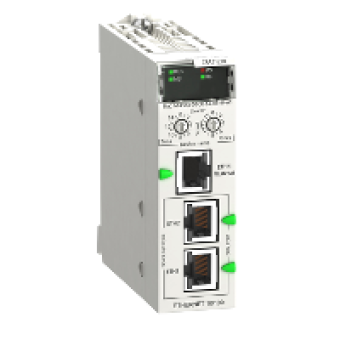 BMXCRA31210 - Modicon X80 RIO Drop E/IP Performance - Service port - Advanced features, Schneider Electric