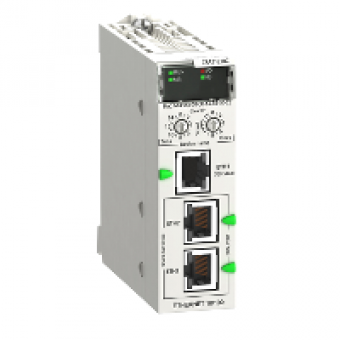 BMXCRA31210C - Coated Modicon X80 RIO Drop E/IP Performance - Service port - Advanced features, Schneider Electric
