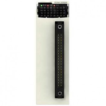 BMXDDM3202K - discrete I/O module M340 - 16 inputs - 24 V DC - 16 outputs - solid state, Schneider Electric