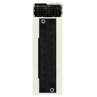 BMXDDO1602 - discrete output module M340 - 16 outputs - solid state - 24 V DC positive, Schneider Electric