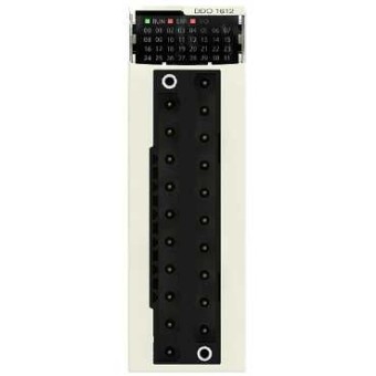 BMXDDO1612 - discrete output module M340 - 16 outputs - solid state - 24 V DC negative, Schneider Electric BMXDDO1612 - discrete output module M340 - 16 outputs - solid state - 24 V DC negative, Schneider Electric