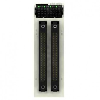 BMXDDO6402K - discrete output module M340 - 64 outputs - solid state - 24 V DC positive, Schneider Electric