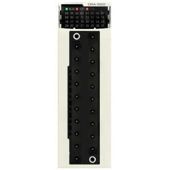 BMXDRA0804T - discrete output module M340 - 8 outputs - 100...150 V DC, Schneider Electric