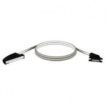 BMXFCC303 - cord set - 40-way terminal - 2 x HE10 connector - for M340 I/O - 3 m, Schneider Electric