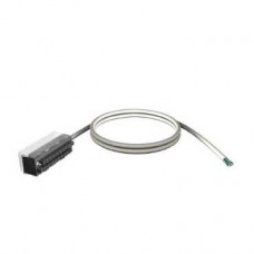 BMXFTW301S - shielded cord set - 20-way terminal - one end flying leads - for M340 I/O - 3 m, Schneider Electric