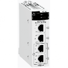 BMXNOC0401 - Ethernet module M340 - 4 x RJ45 10/100, Schneider Electric