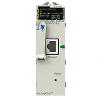 BMXNOE0110 - Ethernet module M340 - flash memory card - internal RAM 16 Mb - 1 x RJ45 10/100, Schneider Electric BMXNOE0110 - Ethernet module M340 - flash memory card - internal RAM 16 Mb - 1 x RJ45 10/100, Schneider Electric