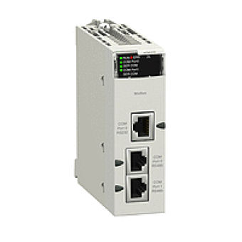 BMXNOM0200 - Serial link module with 2 RS-485/232 ports in Modbus and Character mode, Schneider Electric BMXNOM0200 - Serial link module with 2 RS-485/232 ports in Modbus and Character mode, Schneider Electric