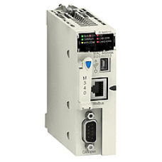 BMXP3420102 - processor module M340 - max 1024 discrete + 256 analog I/O, Schneider Electric