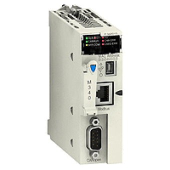 BMXP3420102 - processor module M340 - max 1024 discrete + 256 analog I/O, Schneider Electric