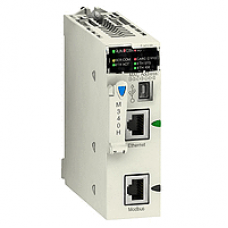 BMXP342020H - processor module M340 - max 1024 discrete + 256 analog I/O - Modbus - Ethernet, Schneider Electric