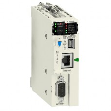 BMXP3420302 - processor module M340 - max 1024 discrete + 256 analog I/O - CANOpen, Schneider Electric