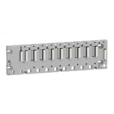 BMXXBP0800 - rack M340 - 8 slots - panel plate or DIN rail mounting, Schneider Electric