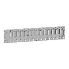 BMXXBP1200H - ruggedized rack M340 -12 slots - panel or plate mounting, Schneider Electric