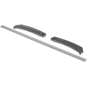 BMXXSP0800 - shielding connection kit - for M340 rack - 8 slots, Schneider Electric