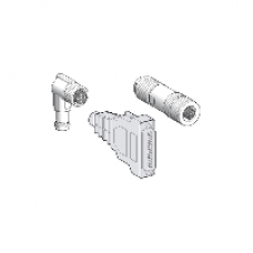 BMXXTSCPS20 - kit of 2 removable connectors - spring type - for M340 power supply module, Schneider Electric