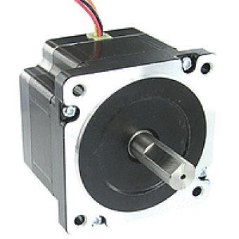 BRS2852A600 - 2-phase stepper motor - 4.5 N.m - shaft Ø14 mm - L=80mm - without brake - 6.3A, Schneider Electric