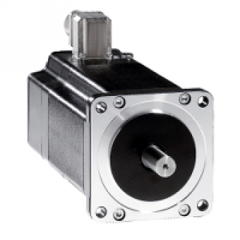 BRS39BW461FCA - 3-phase stepper motor - 6.78 Nm - shaft Ø 14 mm - L=128 mm - with brake - conn, Schneider Electric