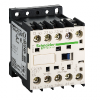 CA2KN40F7 - TeSys K control relay - 4 NO - <= 690 V - 110 V AC coil, Schneider Electric CA2KN40F7 - TeSys K control relay - 4 NO - <= 690 V - 110 V AC coil, Schneider Electric