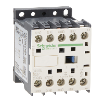 CA2KN40U7 - TeSys K control relay - 4 NO - <= 690 V - 230...240 V AC coil, Schneider Electric CA2KN40U7 - TeSys K control relay - 4 NO - <= 690 V - 230...240 V AC coil, Schneider Electric