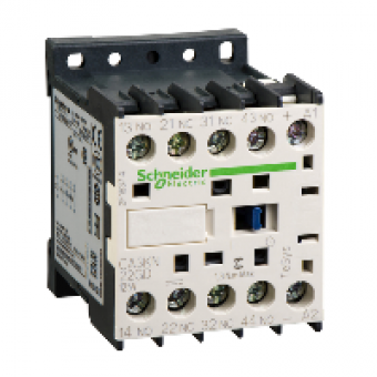 CA3KN22GD - TeSys K control relay - 2 NO + 2 NC - <= 690 V - 125 V DC standard coil, Schneider Electric