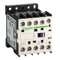 CA3KN22MD - TeSys K control relay - 2 NO + 2 NC - <= 690 V - 220 V DC standard coil, Schneider Electric