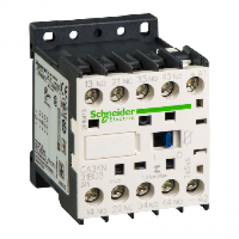 CA3KN31BD3 - TeSys K control relay - 3 NO + 1 NC - <= 690 V - 24 V DC standard coil, Schneider Electric