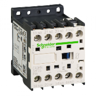 CA3KN31FD3 - TeSys K control relay - 3 NO + 1 NC - <= 690 V - 110 V DC standard coil, Schneider Electric