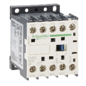 CA3KN40BD - TeSys K control relay - 4 NO - <= 690 V - 24 V DC standard coil, Schneider Electric