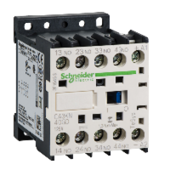 CA3KN40GD - TeSys K control relay - 4 NO - <= 690 V - 125 V DC standard coil, Schneider Electric