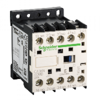 CA3KN40MD - TeSys K control relay - 4 NO - <= 690 V - 220 V DC standard coil, Schneider Electric
