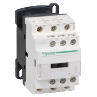 CAD32X7 - TeSys D control relay - 3 NO + 2 NC - <= 690 V - 600 V AC standard coil, Schneider Electric