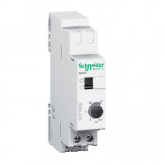 CCT15232 - Acti 9 - MINs - silent electronic timer - adjustable from 0.5 to 20 minutes, Schneider Electric